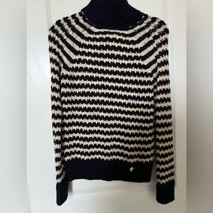 Tory Burch Navy Knit Sweater